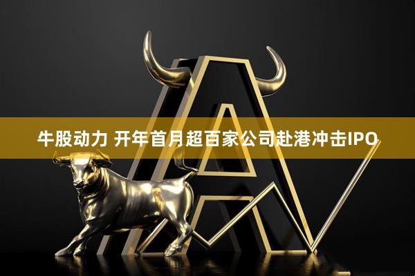 牛股动力 开年首月超百家公司赴港冲击IPO